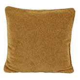 Melange Chenille Gold Small 30x30 Cm Woven Yarn Dyed Cushion Cover