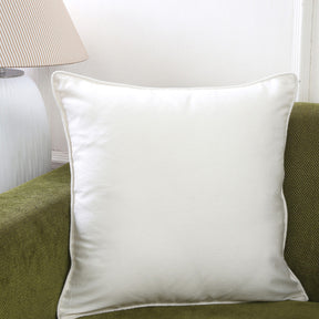 Metallic Silk Solid Cushion Cover