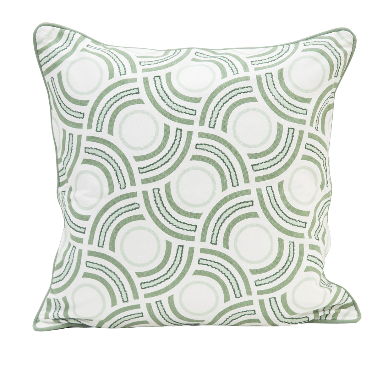 Spherical Wings Printed & Embroidered Cushion Cover