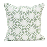 Spherical Wings Printed & Embroidered Cushion Cover