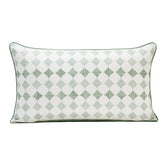 Streamline Diamond Printed & Embroidered Cushion Cover
