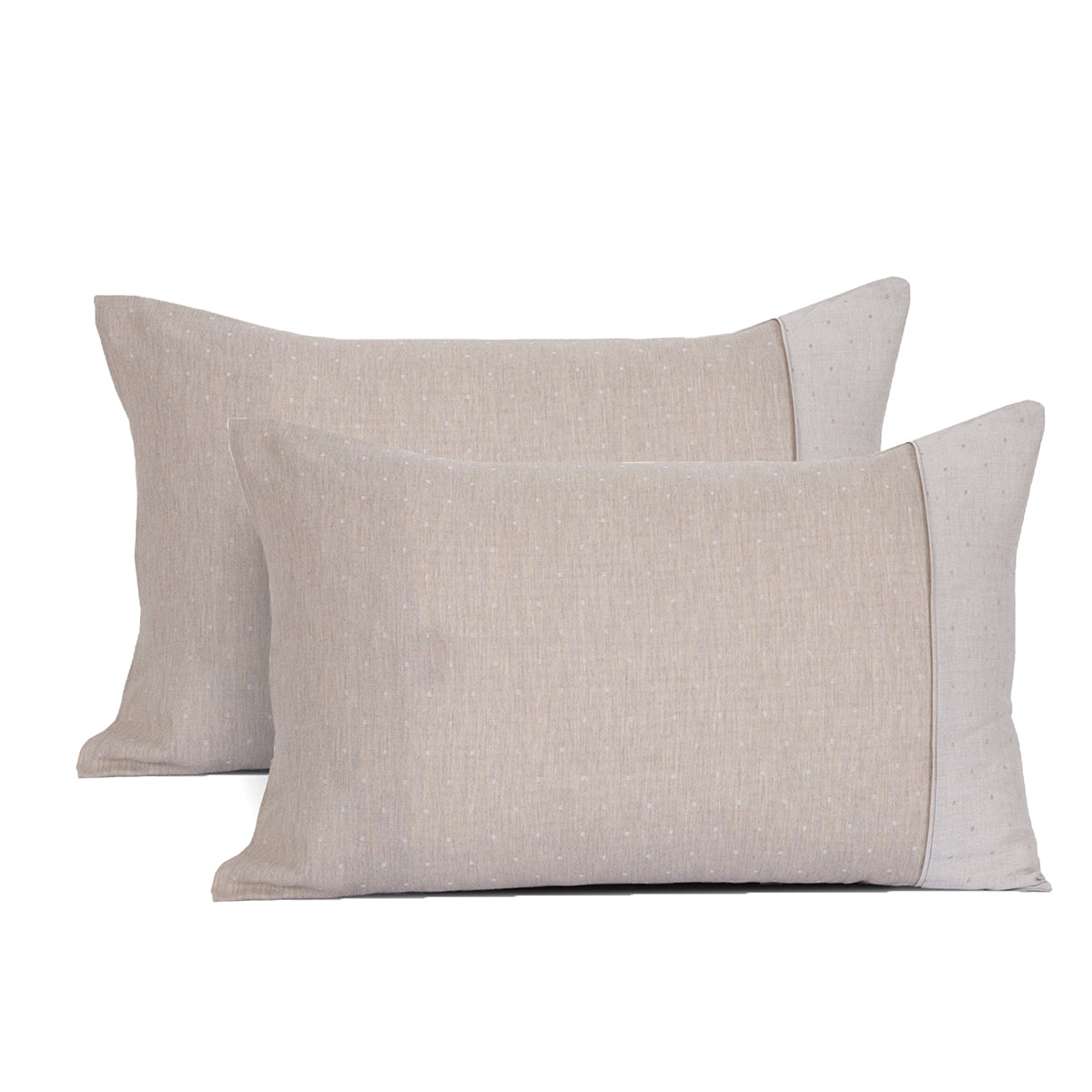 Muted Dot Made With Egyptian Cotton Woven 2PC Pillow Case Set