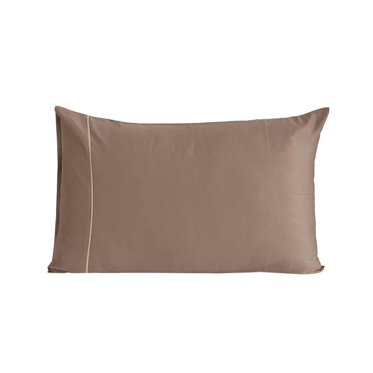 Viola-Simply Taupe Solid 2PC Pillow Case Set