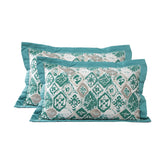 Abstract Polytope Quilted 2PC Pillow Sham Set