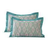 Pietre Ogee Hand Quilted 2PC Pillow Sham Set