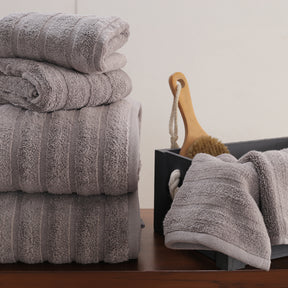 Casper Antimicrobial Antifungal Super Absorbent & Lofty Simply Taupe Towel Set