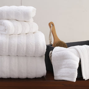 Casper Antimicrobial Antifungal Super Absorbent & Lofty White Towel Set