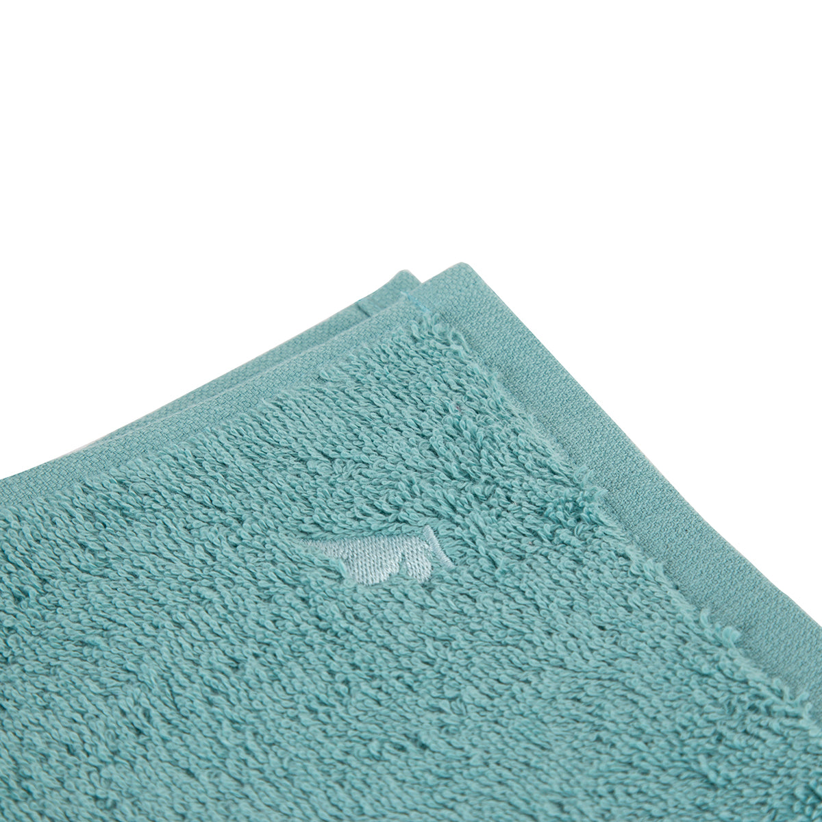 Classical Fusion Lattice Antimicrobial Antifungal Super Absorbent &amp; Soft Turquoise Towel