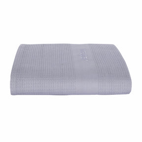 Catalina Waffle Antimicrobial Antifungal Super Absorbent Quick Dry Gym/Travel Vapour Blue Towel
