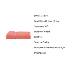 Eddie Extra Soft Orange Towel