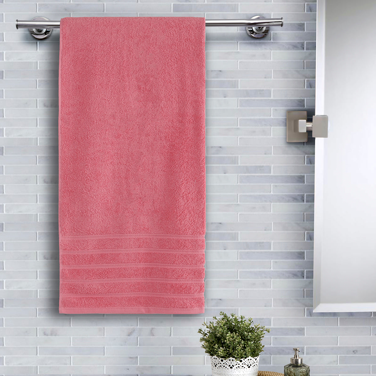 Irene Extra Soft Pink Towel