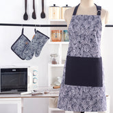 Raw Spikes Indigo 1 Pc Apron