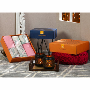Backyard Patio Valencia Bed Bath Set Red