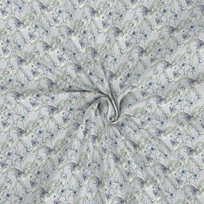 Backyard Patio Valencia Printed 100%Cotton Aqua Bed Sheet with Pillow Covers