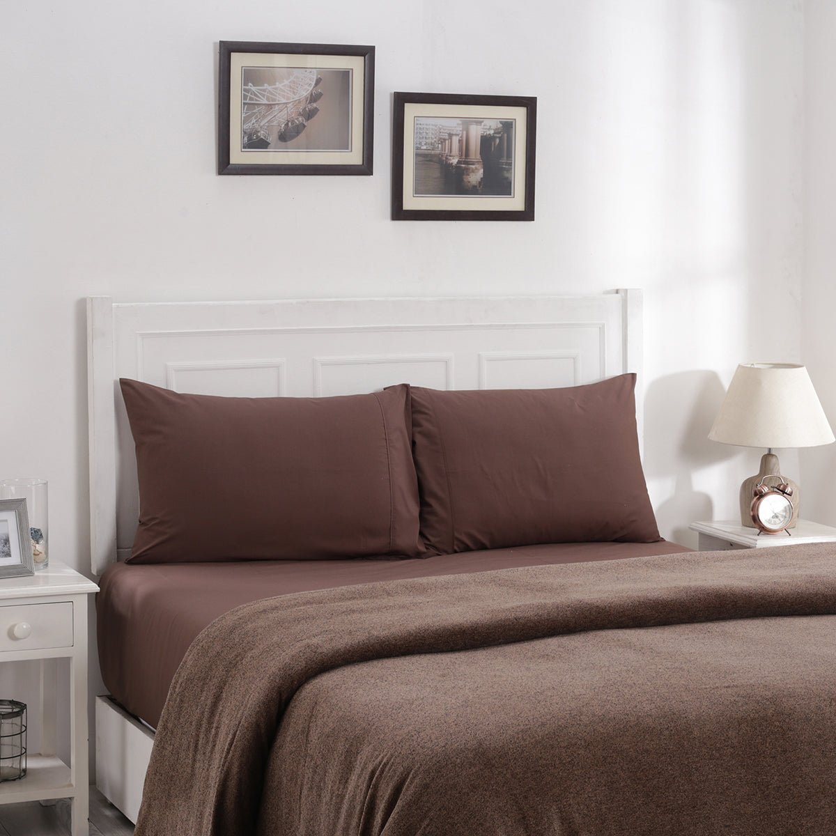 Charlotte Woven Fossil Bed Cover/Blanket