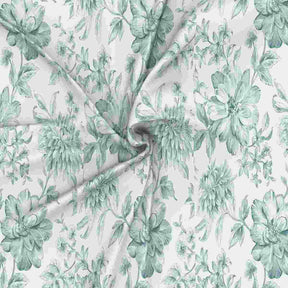 Regency Alicia Printed 210TC 100 %Cotton Blue Bed Sheet