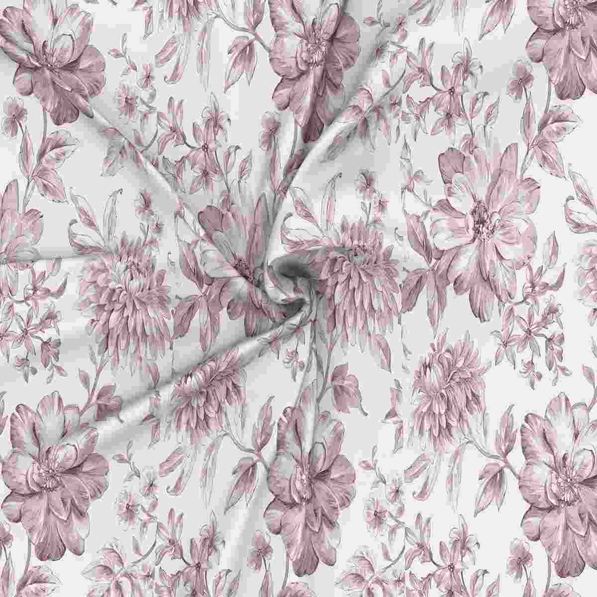 Regency Alicia Printed 210TC 100 %Cotton Pink Bed Sheet