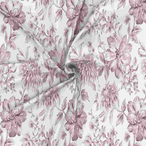 Regency Alicia Printed 210TC 100 %Cotton Pink Bed Sheet