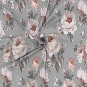 Regency Bouquet Printed 210TC 100 %Cotton Pink Bed Sheet