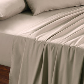 Slumber Plain Easy Care Percale 100% Cotton Nomad Crisp Bed Sheet