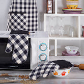 Bigsquared Black 2 Pc Oven Mitt