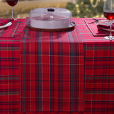 Christmas Tinsel Red 1 Pc Runner