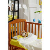 Cotton Satin 100 % Cotton Yellow Sheet Set