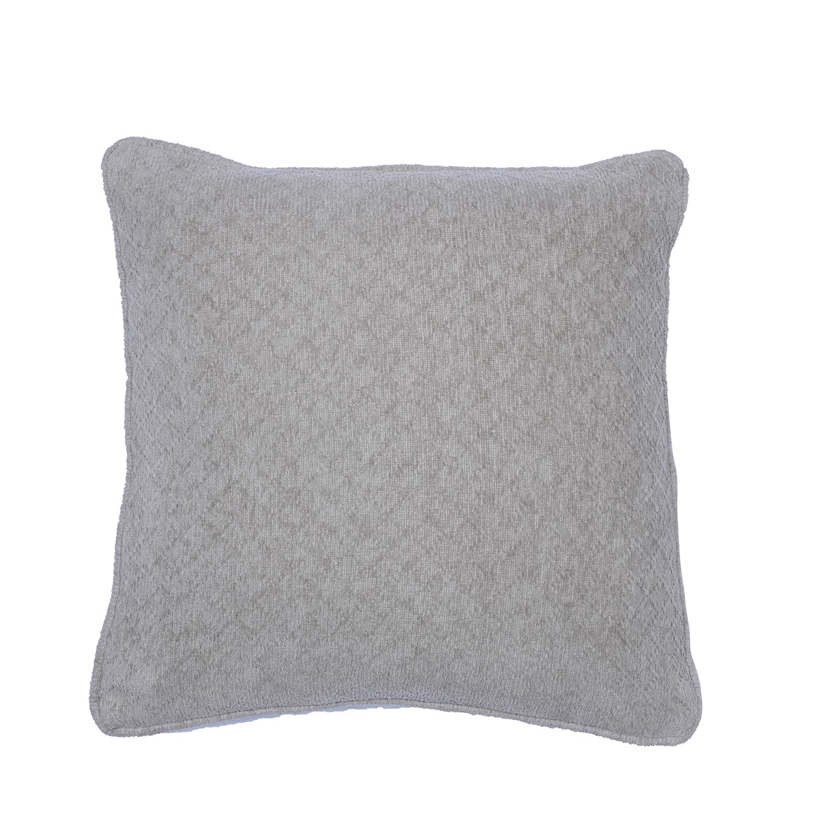 Blaize 100% Cotton Solid Weave Grey Cushion Cover