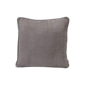 Caroline Herringbone Textured Soft Woven Grey Cushion Cover