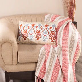 Nouveau Tradition Kaleen Global Red Cushion Cover