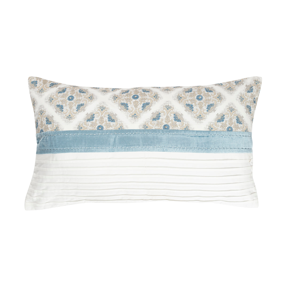 Exotic Heritage Finest Retro Hand Crafted Blue Cushion Cover