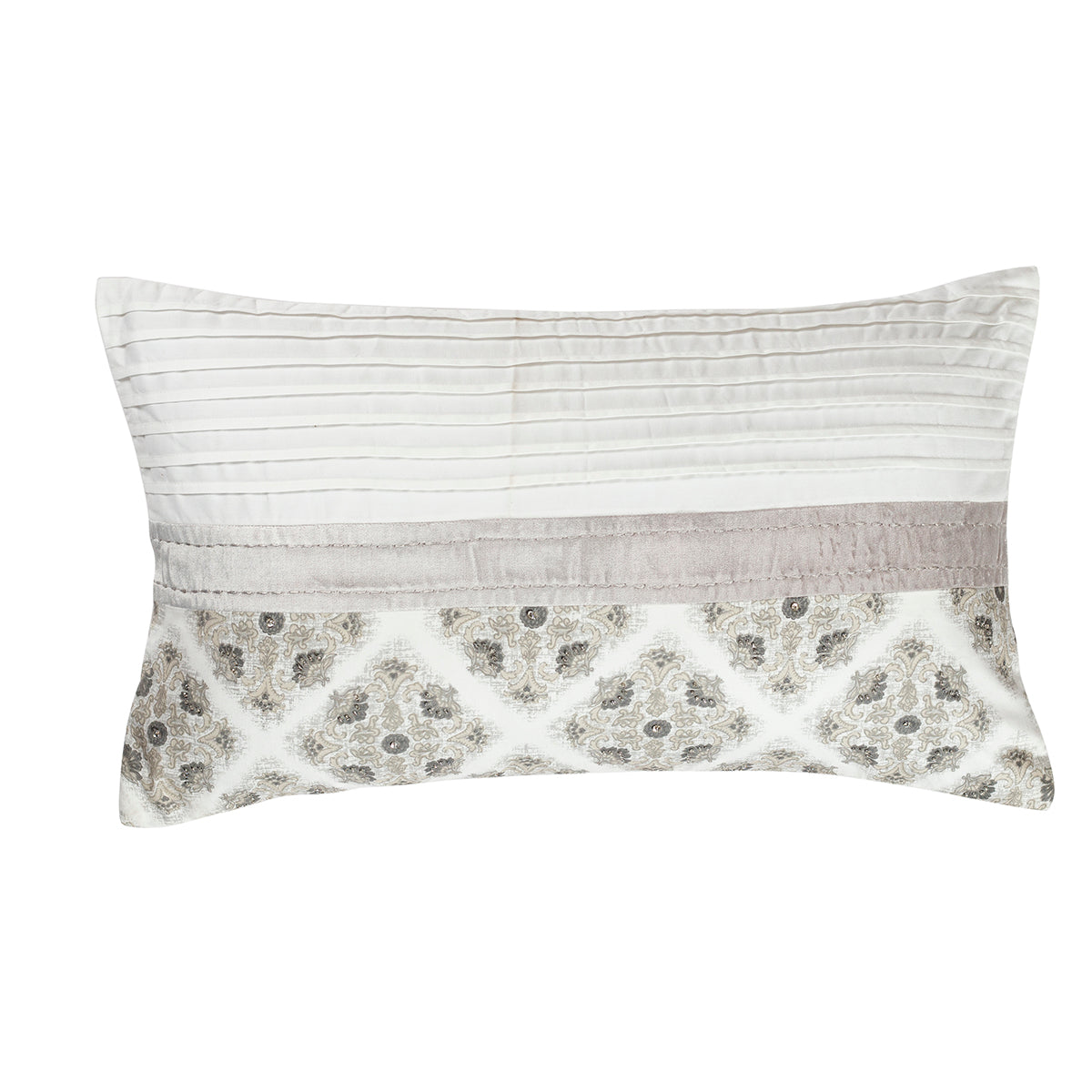 Exotic Heritage Finest Retro Hand Crafted Grey Cushion Cover