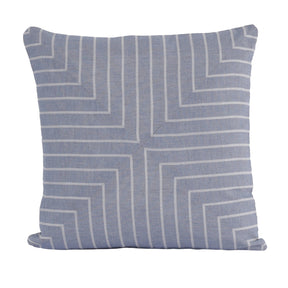 Adore Made With Egyptian Cotton Check And Stripes Cushion Cover
