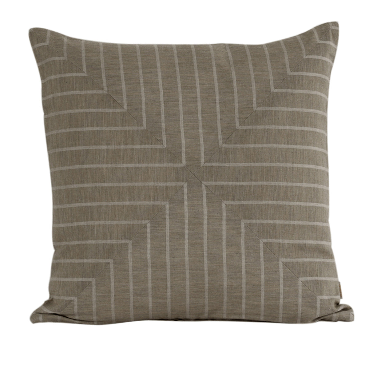 Adore Made With Egyptian Cotton Check And Stripes Cushion Cover