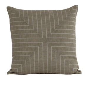 Adore Made With Egyptian Cotton Check And Stripes Cushion Cover