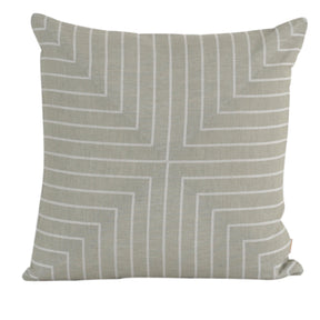 Adore Made With Egyptian Cotton Check And Stripes Cushion Cover