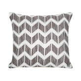 Clarence Grey Medium 40x40 Cm Printed Cushion Cover