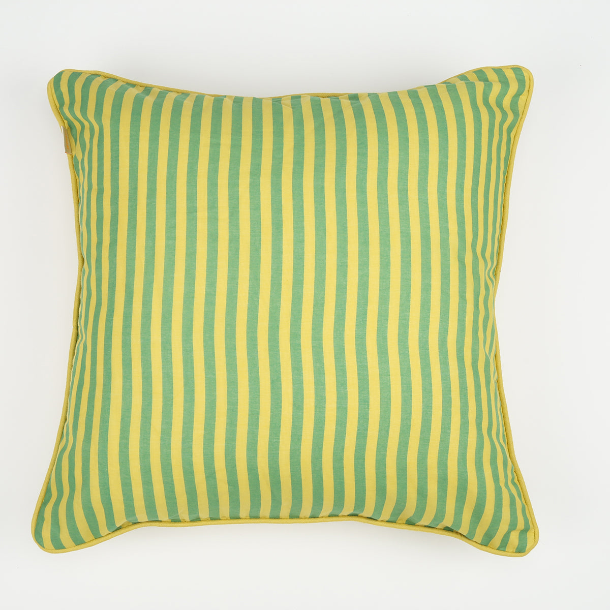 Reversible Solid Voile Quilted Machine Cushion Cover