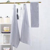 Ticking Stripe Black/White 3 Pc Towel