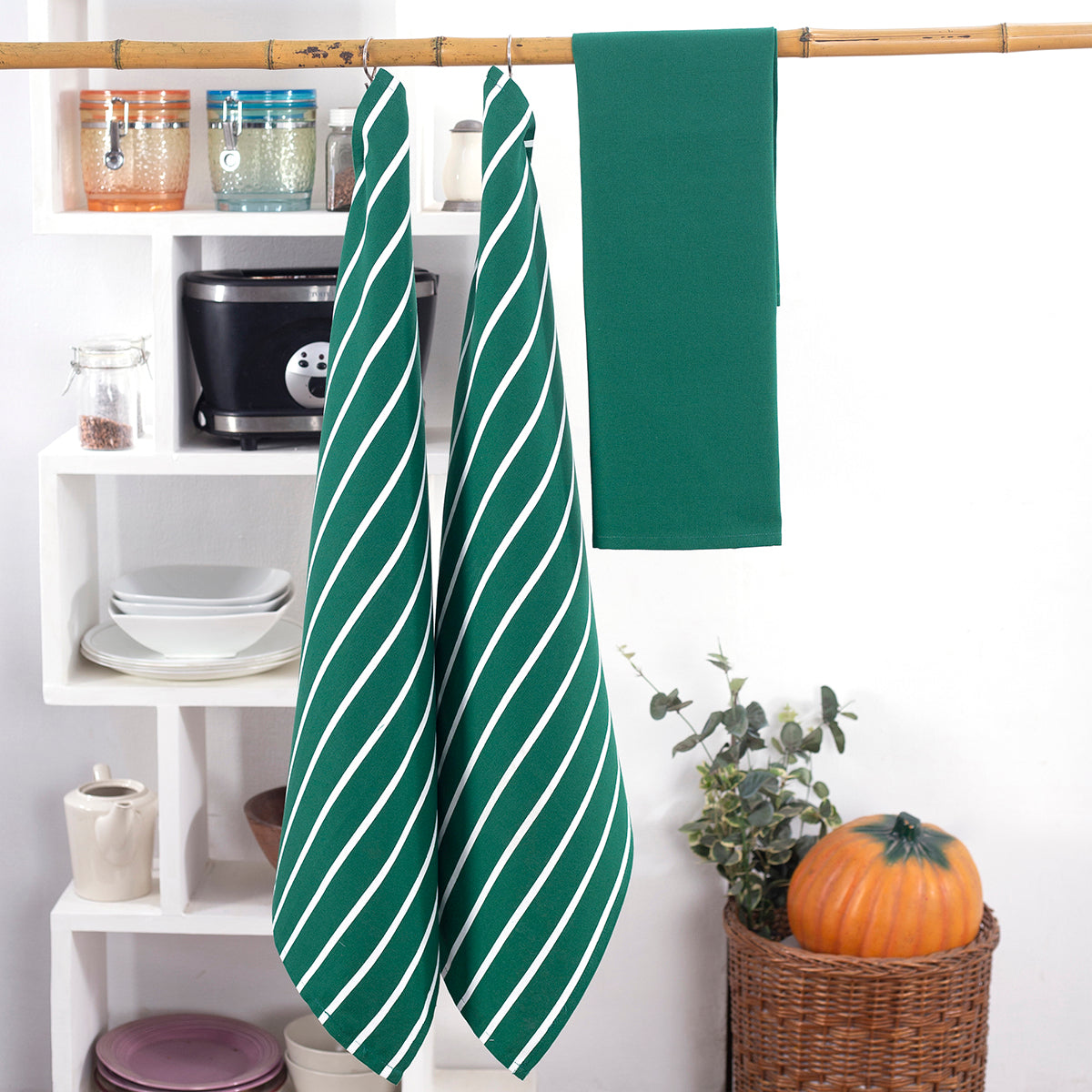 Celtic / Russel Green 3 Pc Kitchen Towel