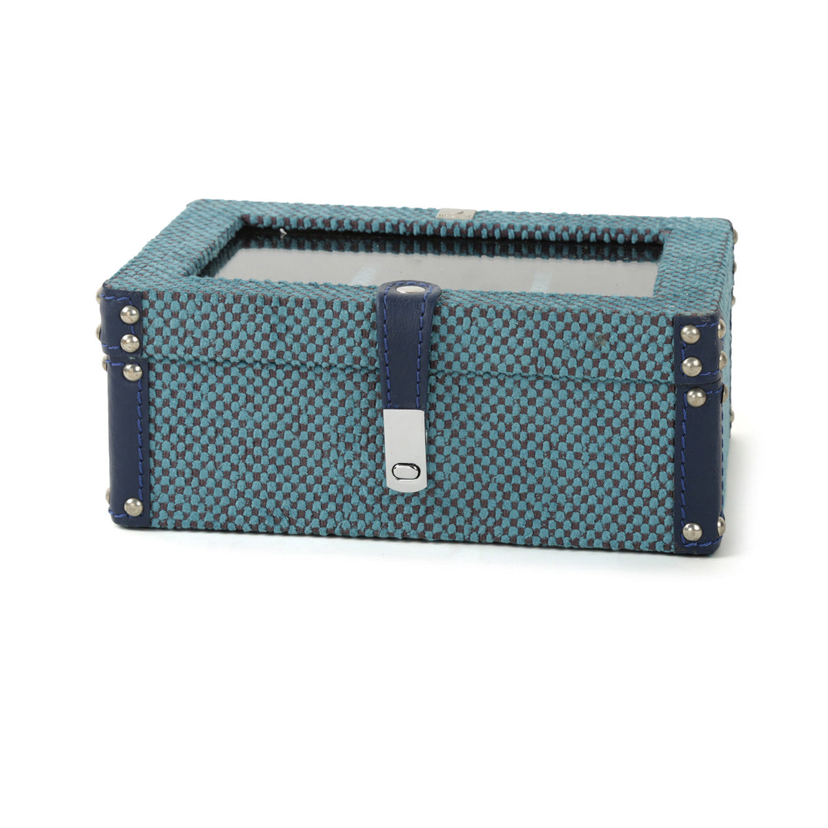 Lauren Blue Watch Box For 3 Watches