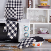 Bigsquared Black 2 Pc Oven Mitt