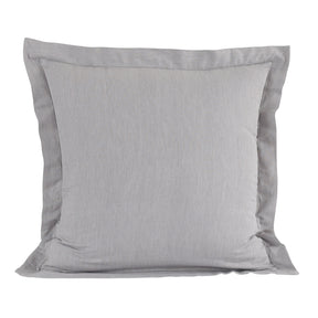 Emmie 100% Natural Egyptian Cotton with Hemm Stitch 2PC Pillow Case Euro Set