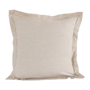 Emmie 100% Natural Egyptian Cotton with Hemm Stitch 2PC Pillow Case Euro Set