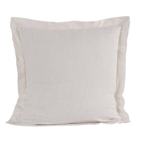 Emmie 100% Natural Egyptian Cotton with Hemm Stitch 2PC Pillow Case Euro Set