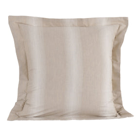 Rhythmic Stripe 100% Natural Egyptian Cotton Woven 2PC Pillow Case Euro Set