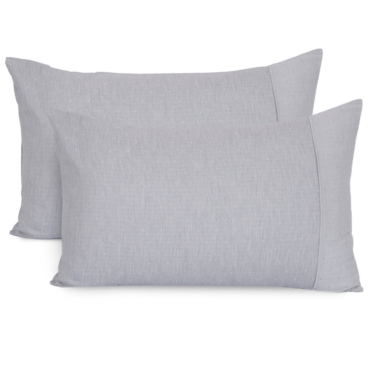 Muted Dot Made With Egyptian Cotton Woven 2PC Pillow Case Set