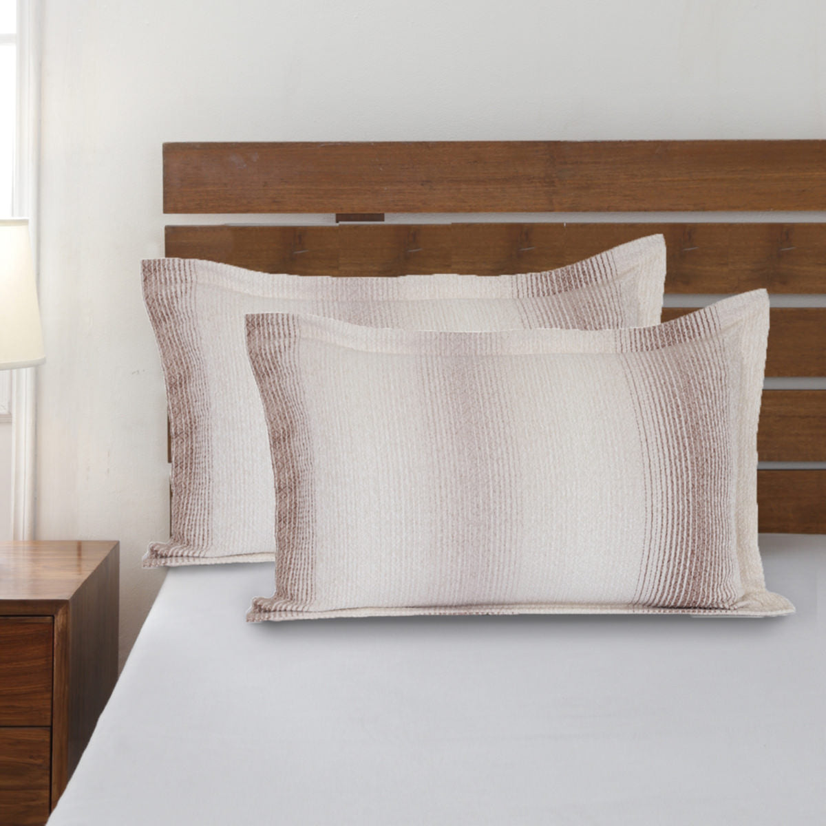 Swathe Woven 2PC Pillow Sham Set