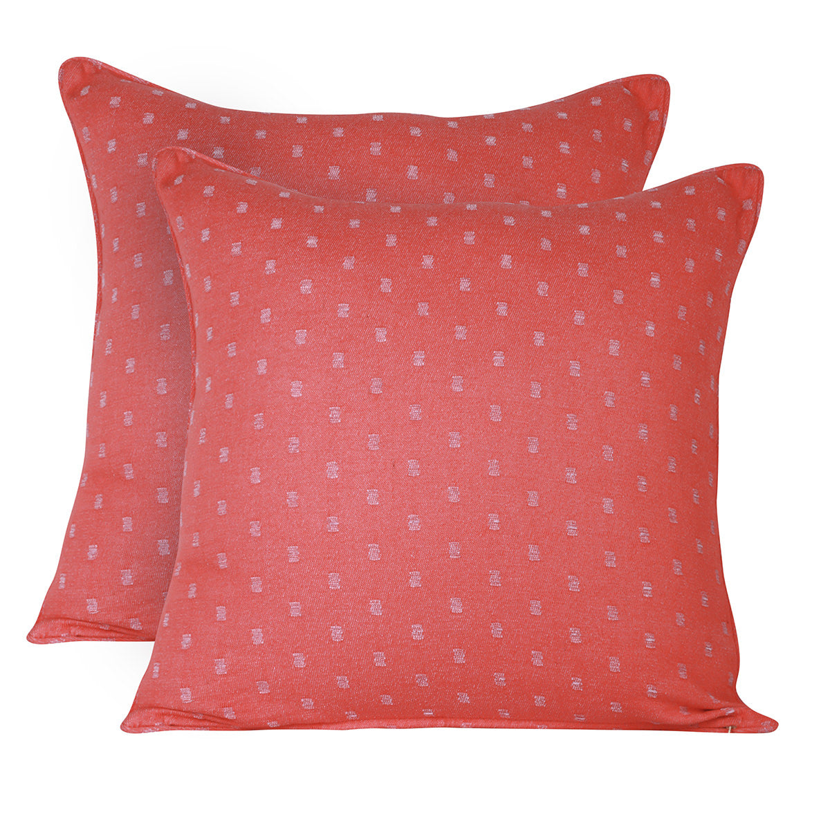 Plain Board Woven 2PC Pillow Sham Set