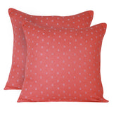 Plain Board Woven 2PC Pillow Sham Set